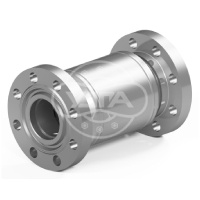 Клапан обратный поворотный фланцевый Dn250 Pn16 Ст. 20