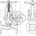Клапан Dn 250 мм Pn16 фланцевый 08Х18Н9 15нж65нж