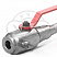 Кран шаровой манометрический Dn15 Pn40 Ст. 20