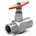 Клапан запорный Dn40 Pn160 муфтовый 09Г2С 15лс68нж