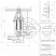 Клапан сильфонный штуцерно-торцевой Dn10 Pn10 12Х18Н10Т с наплавкой ЦН-6Л