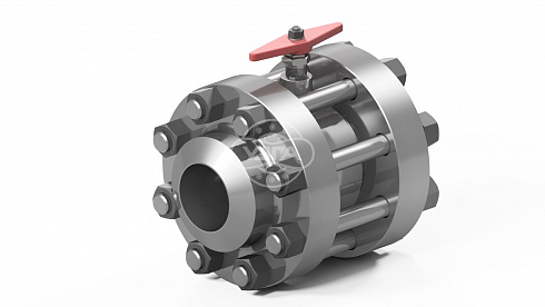 Клапан обратный стяжной Dn65 Pn210 Ст. 09Г2С